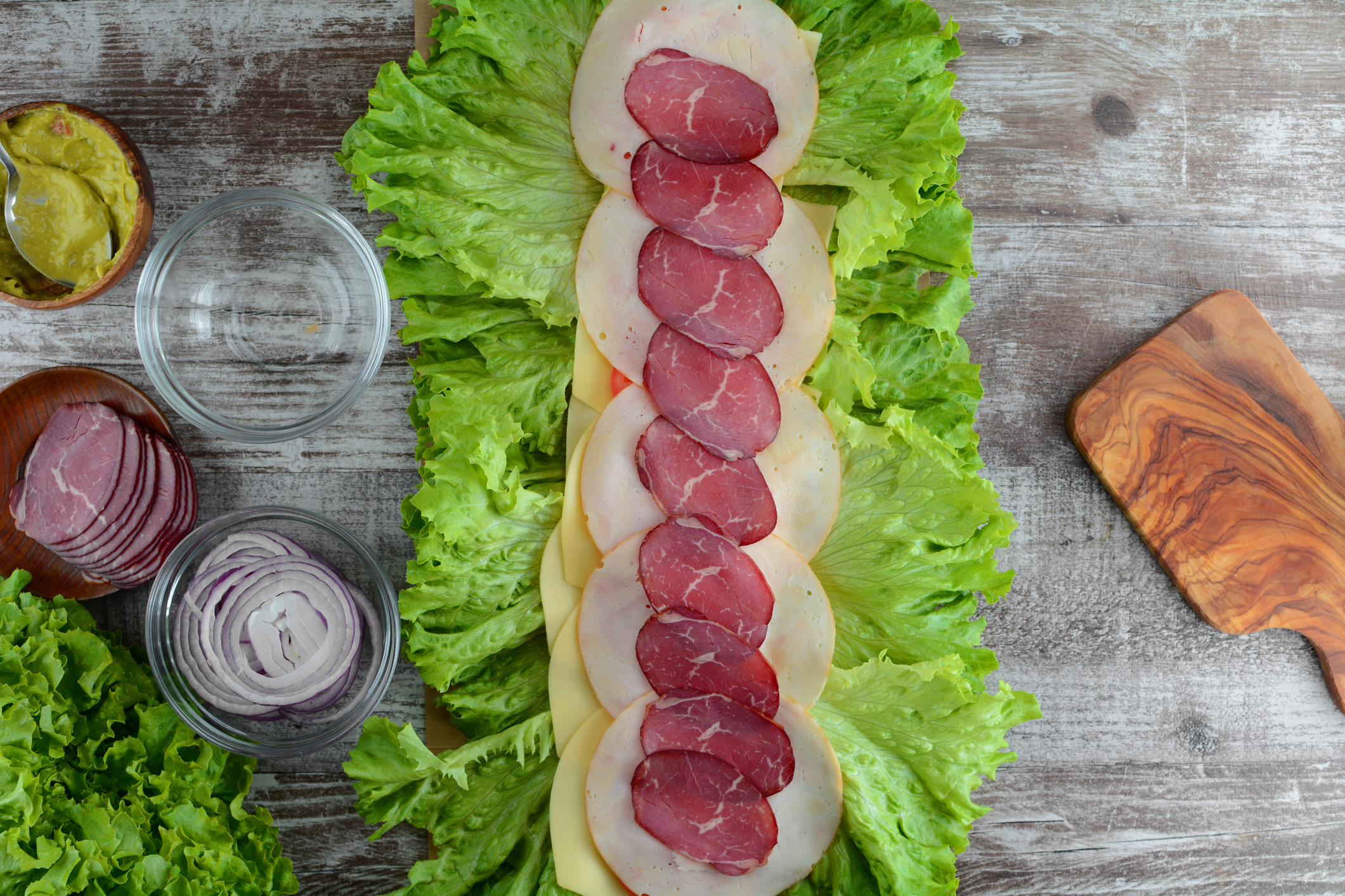 Keto Chicken Club Lettuce Wraps