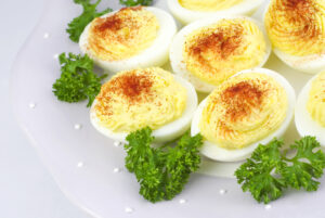 deviled eggs